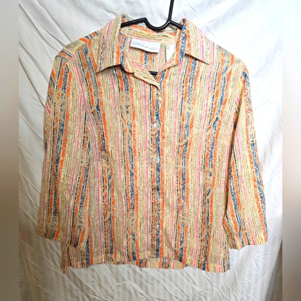First Issue (Liz Claiborne) Button Up Blouse